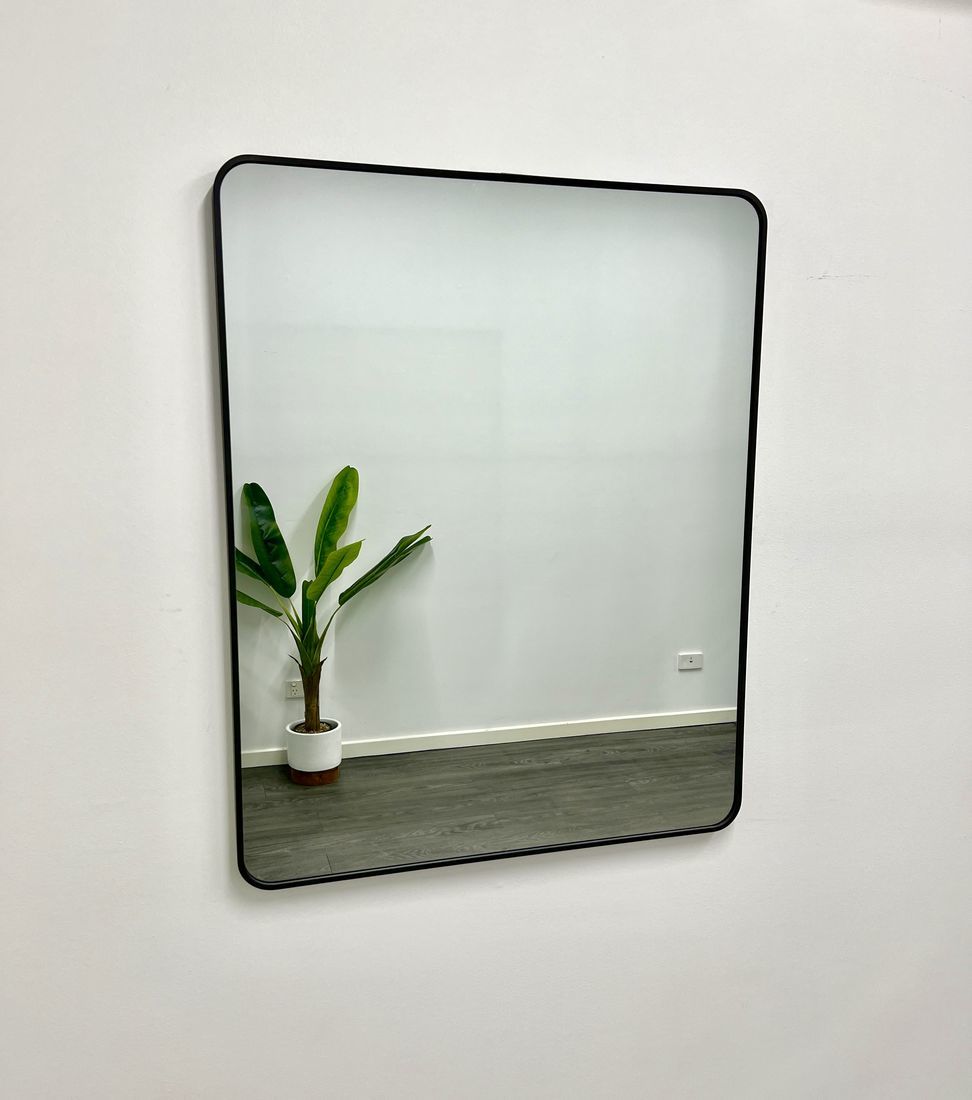 Metallica Black Rectangle Mirror