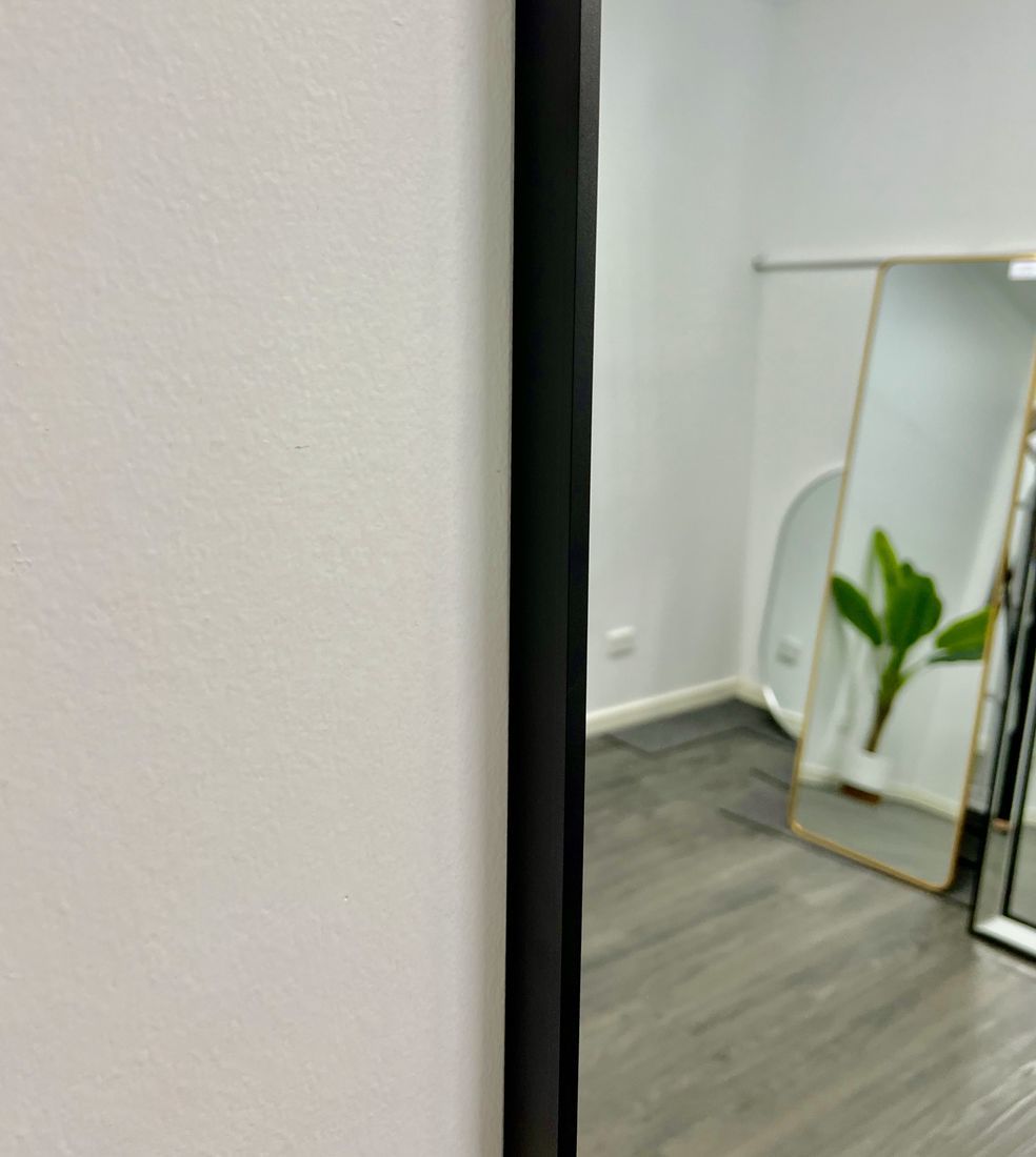 Metallica Black Rectangle Mirror