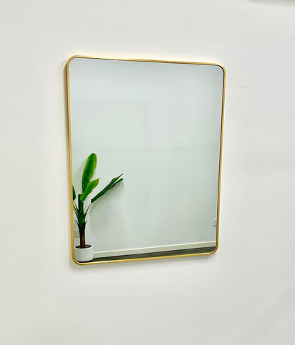 Metallica Gold Rectangle Mirror